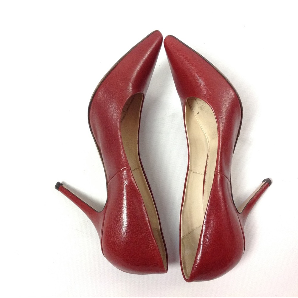 MAX MARA Women's Leather Pumps Size US 8/ 38 - Picture 2 of 8